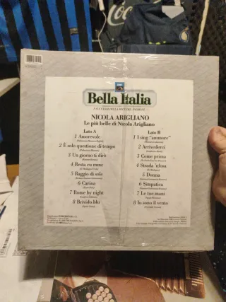 4 Dischi 33 Giri Bella Italia Nicola Arigliano