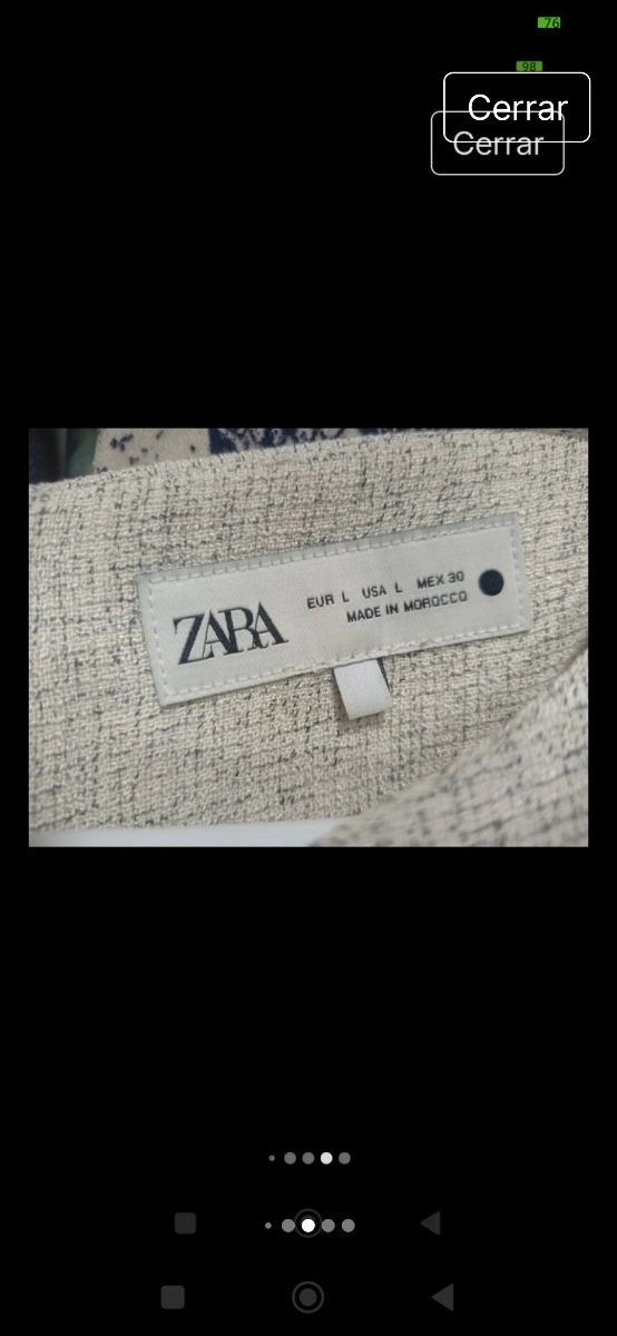 Zara. Vestido Otoño 2025