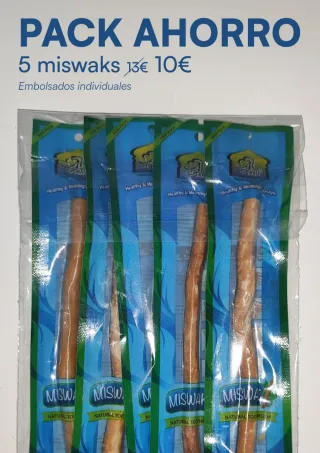 Pack AHORRO 5 Miswak