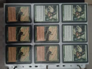 Lote Cartas Magic The Gathering Verde
