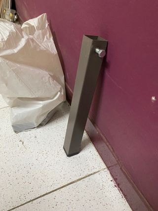 Patas para somier metálicas grises