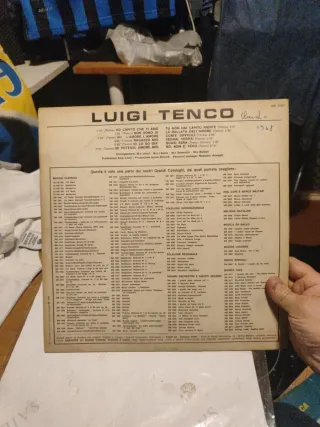 4 Dischi 33 Giri Luigi Tenco