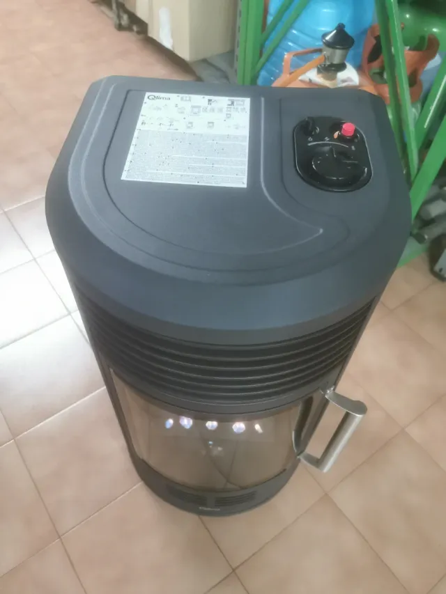 Estufa Gas Qlima Efecto Fuego GH8034