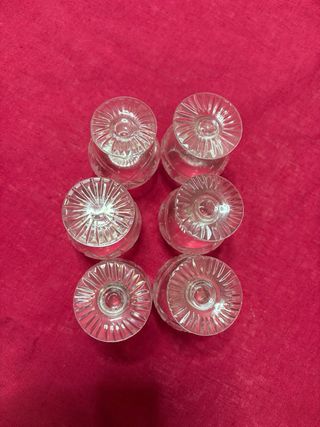 Servizio Bicchierini e Bottiglia di Cristall