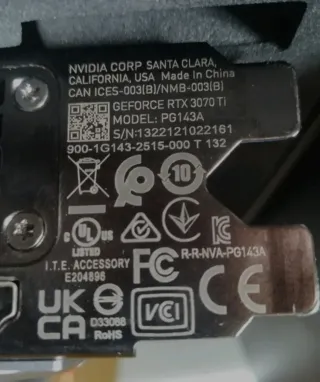 NVIDIA RTX 3070 Ti FE