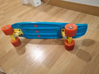 Patinete infantil azul 