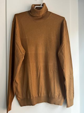 Jersey Zara cuello alto hombre M
