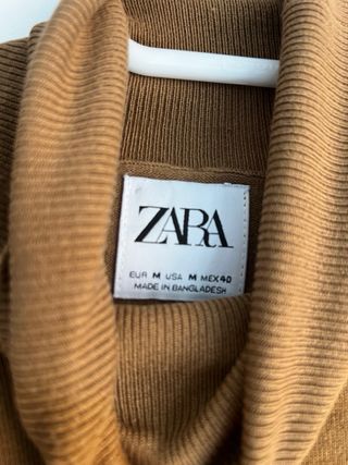 Jersey Zara cuello alto hombre M