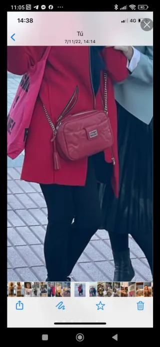 Bolso Tous Kaos Dream acolchado negro