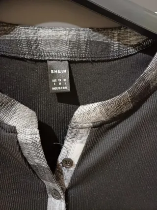Vestito SHEIN manica lunga fantasia
