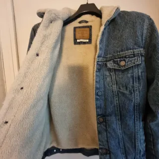 Chaqueta vaquera hombre forrada