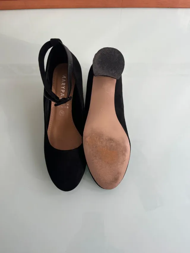 Zapatos de salón Marypaz negros talla 39