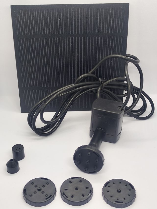 Fuente de agua solar - para estanque fuente jardin