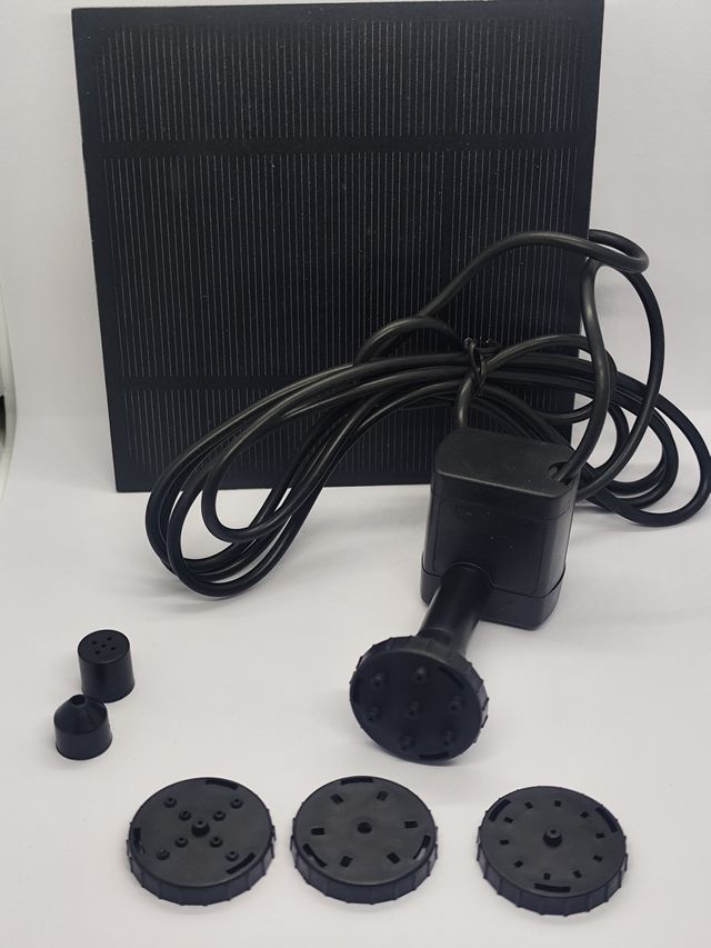 Fuente de agua solar - para estanque fuente jardin