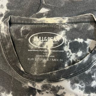 Camiseta Pull&Bear Tie-Dye Talla S