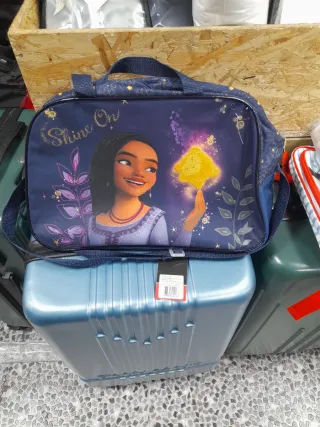 Bolso infantil azul y morado