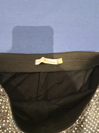 Minifalda fiesta lentejuelas Talla S/M