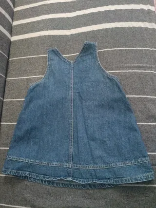 Vestido Peto Vaquero Peter Rabbit Bebé talla 80 