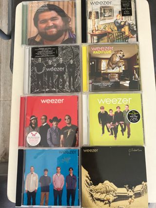 Lote 8 CDs Weezer