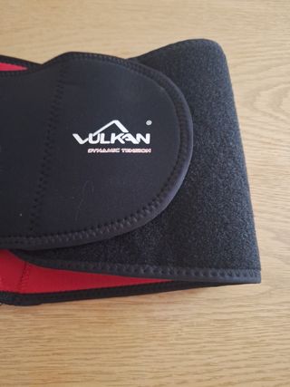 Faja Vulkan Talla Única Negra/Roja