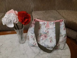 Bolso de mano floral Primavera