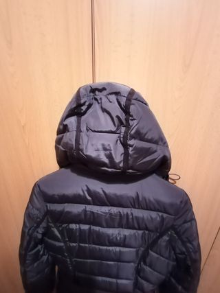 Anorak marrón largo talla L