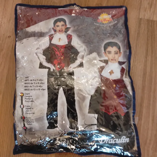 Disfraz Infantil Drácula