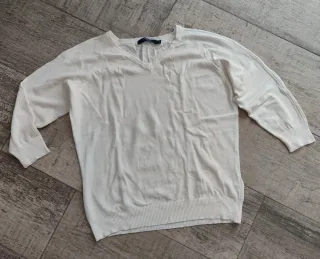 Jersey Cortefiel Blanco