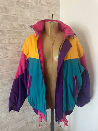 Cazadora Vintage Multicolor