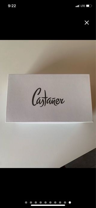 Alpargatas Castañer T38 Beige Nuevas