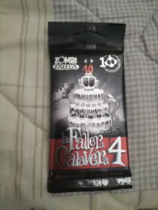 Cartas Zombis Paella Fallera Calavera 4