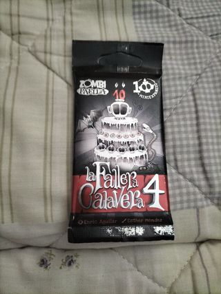 Cartas Zombis Paella Fallera Calavera 4