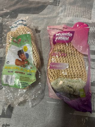Manopla de crin Mundo Floral