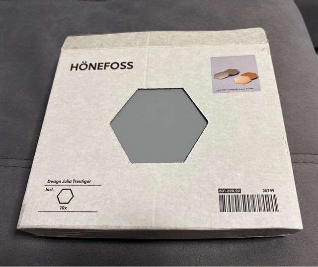 Espejos hexagonales HÖNEFOSS Ikea (10 uds) sin uso