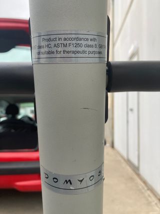 Bicicleta Estática Domyos mg8500 Gris