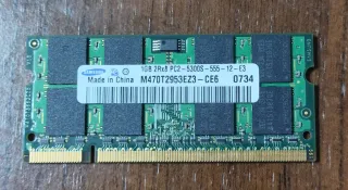 Memoria RAM Samsung 1GB PC2-5300S