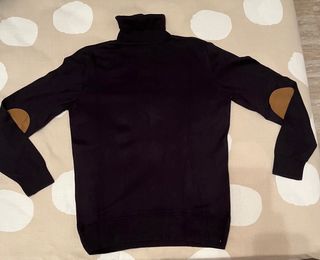 Jersey Zara cuello alto parches en codos Talla M