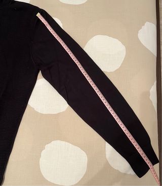 Jersey Zara cuello alto parches en codos Talla M