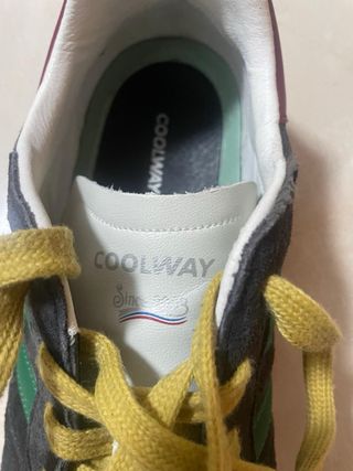Zapatillas Coolway negras y verdes