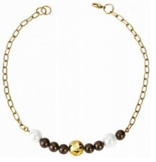 Collar Miss Sixty Dorado Perlas