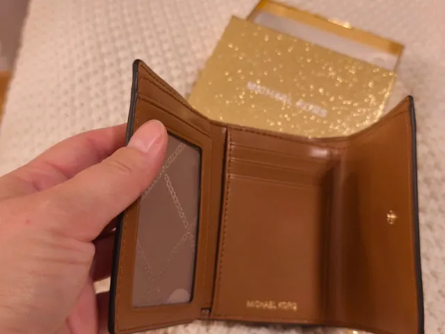 Monedero Cartera Michael Kors Marrón y Dorado