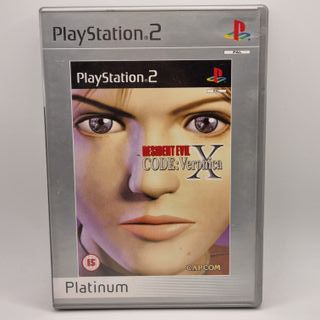 Resident Evil Code Veronica X PS2 Platinum