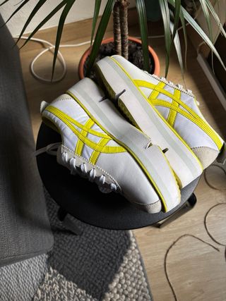 Onitsuka Tiger Bambas Blancas y Amarillas