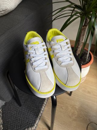 Onitsuka Tiger Bambas Blancas y Amarillas