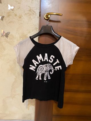 Maglietta Namaste con elefante