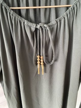 Camisa Michael Kors verde oliva