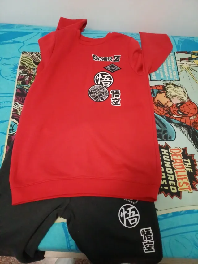 Conjunto Chándal Dragon Ball Z Niño talla 14.15