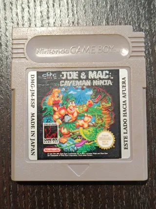 Joe & Mac Caveman Ninja Game Boy DMG-JM-ESP