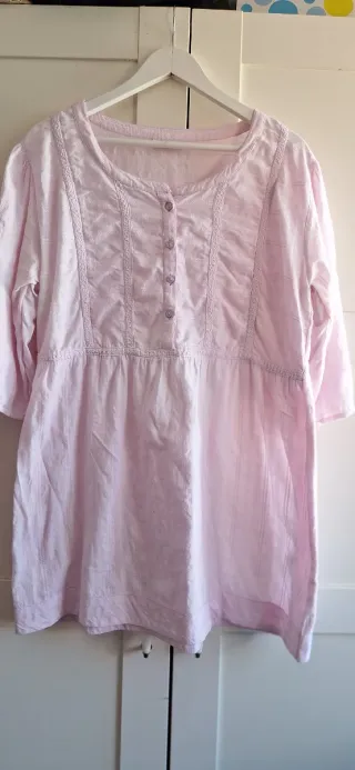 Vestido midi Ibicenco rosa