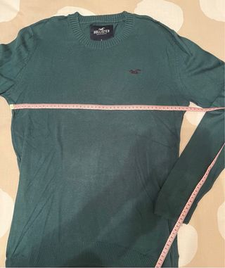 Jersey Hollister verde talla S